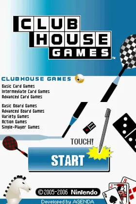 Clubhouse Games (USA) (En,Fr,De,Es,It) (Rev 1) screen shot title